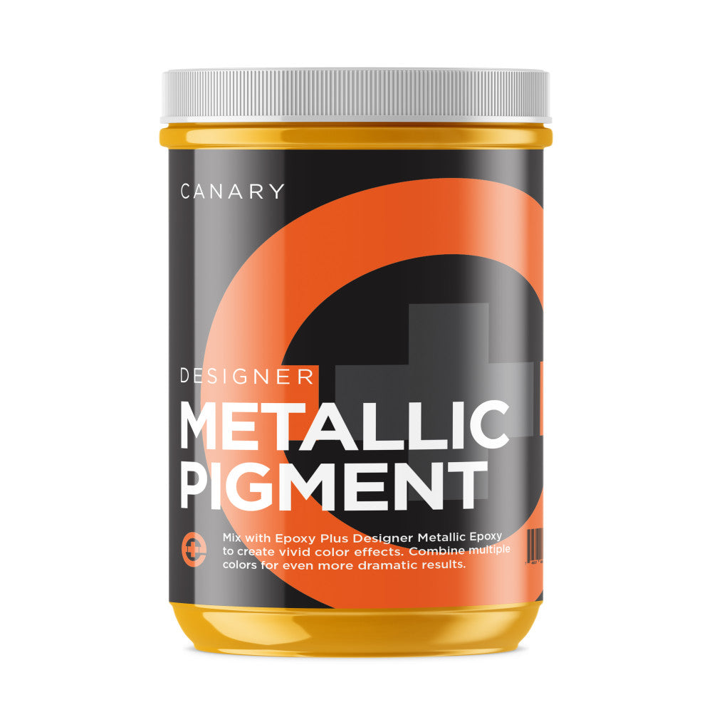 Canary Metallic Epoxy Pigment Epoxy Plus LLC