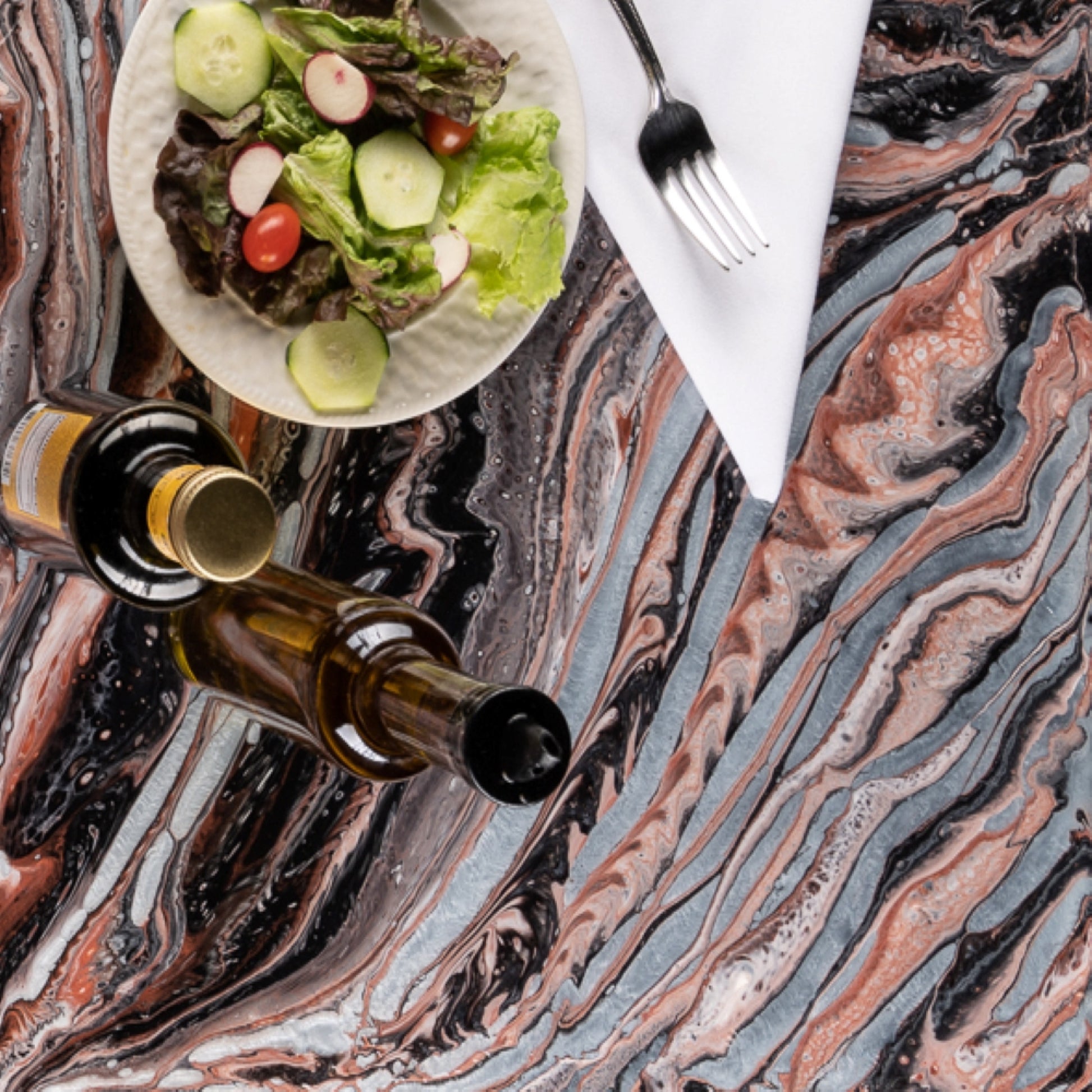 Nature Unleashed: PARADISO-VP - Easy Installation for Exotic Natural Stone Countertop