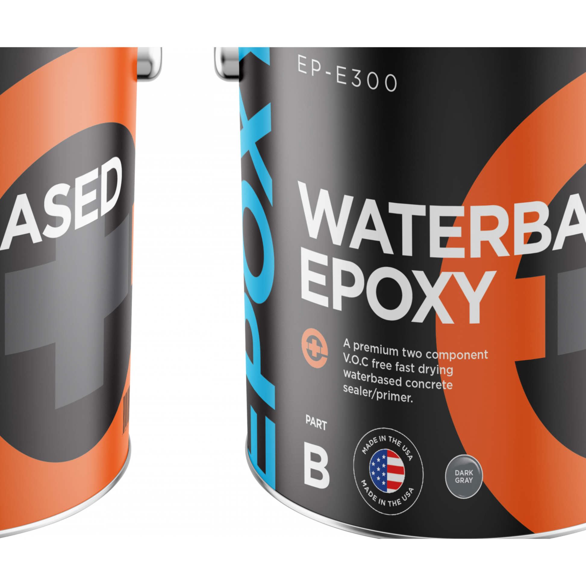 Sleek Resurfacing: Dark Grey Water-Based Epoxy for Stylish Finishes