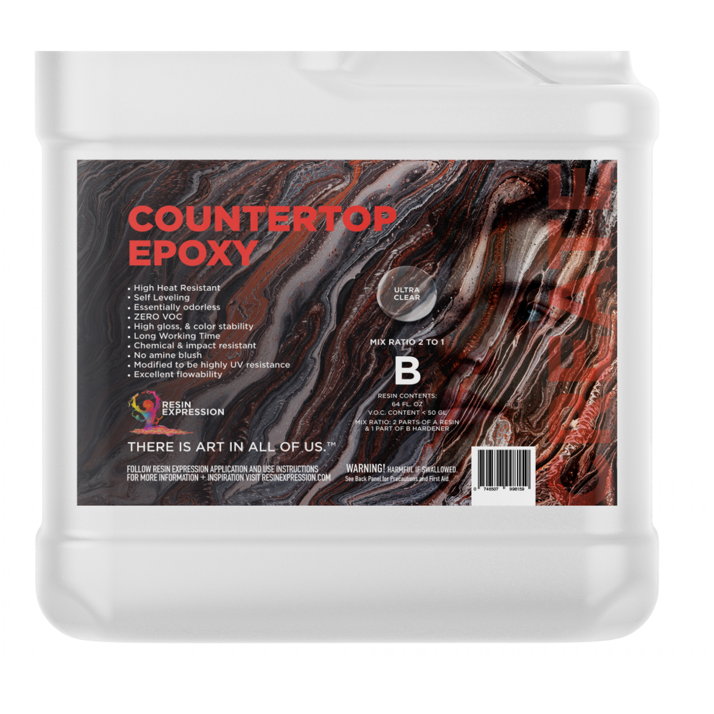 Create Stunning Countertops: 1.5-Gallon Kit for DIY Enthusiasts