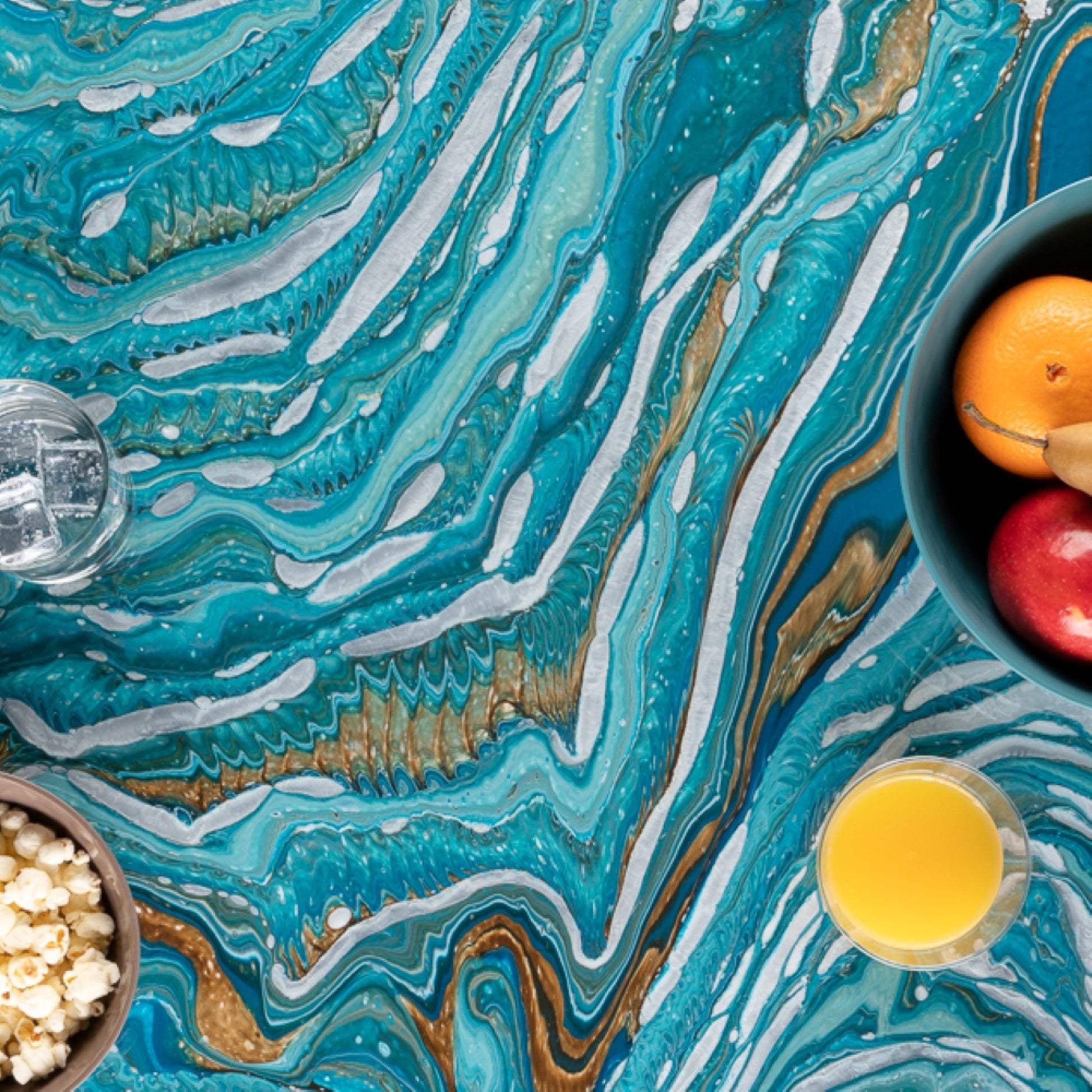 AQUAMARINE-VP Resin Coating - Create Customized Countertops with Ease