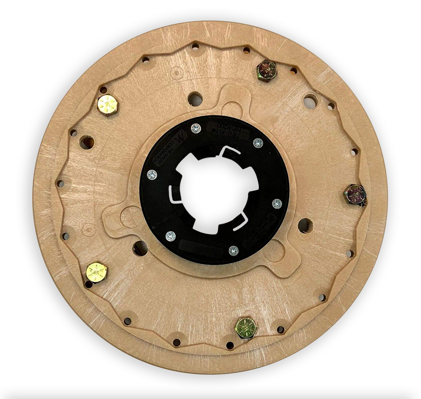 Concrete Grinding Plate for Swing Machines - Removal Tool for Concrete with 5 Cup Wheels