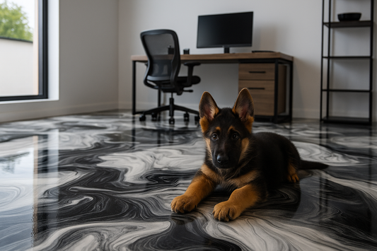 Is Epoxy Flooring Safe for Pets?