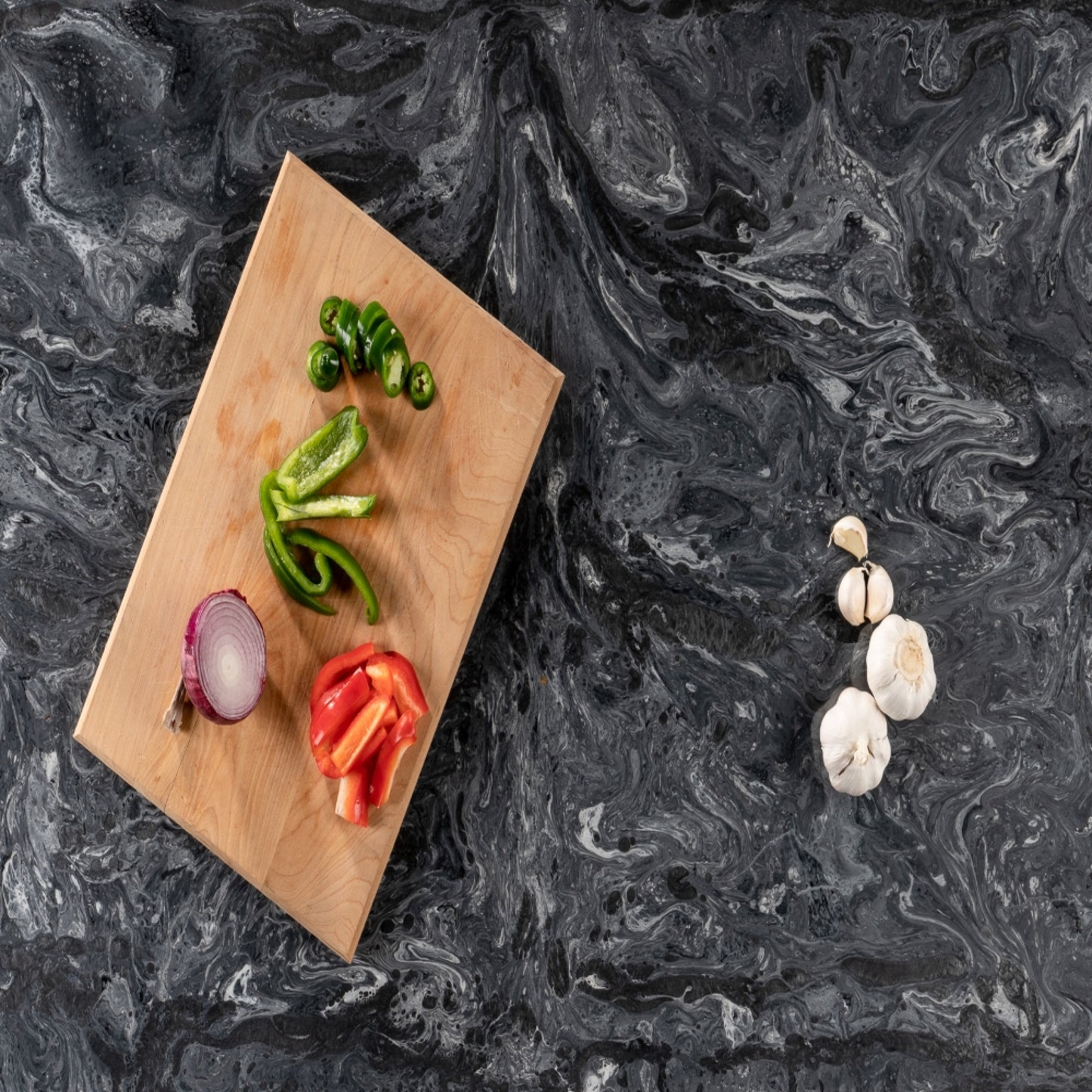 Experience Creative Freedom with Fusion Surface - Titanium Alloy Resin Countertop