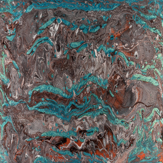 Elevate Your Kitchen with ROYSTON Resin Countertop - Sky Blue Metallic Epoxy