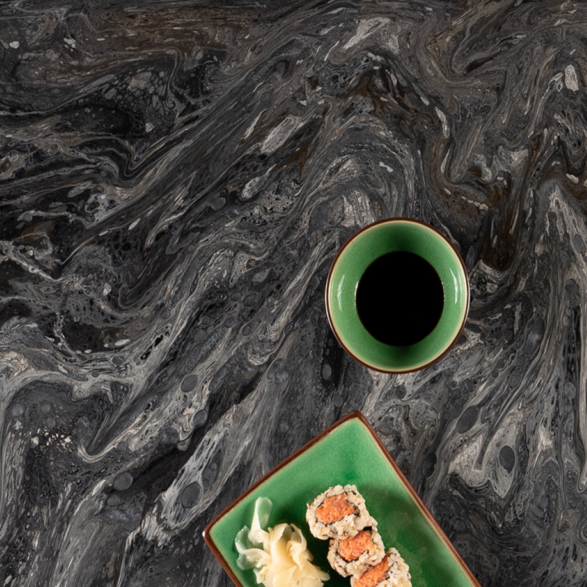 Artistry in Every Detail: SILVER WAVE Resin Countertop Kit by Epoxy Plus