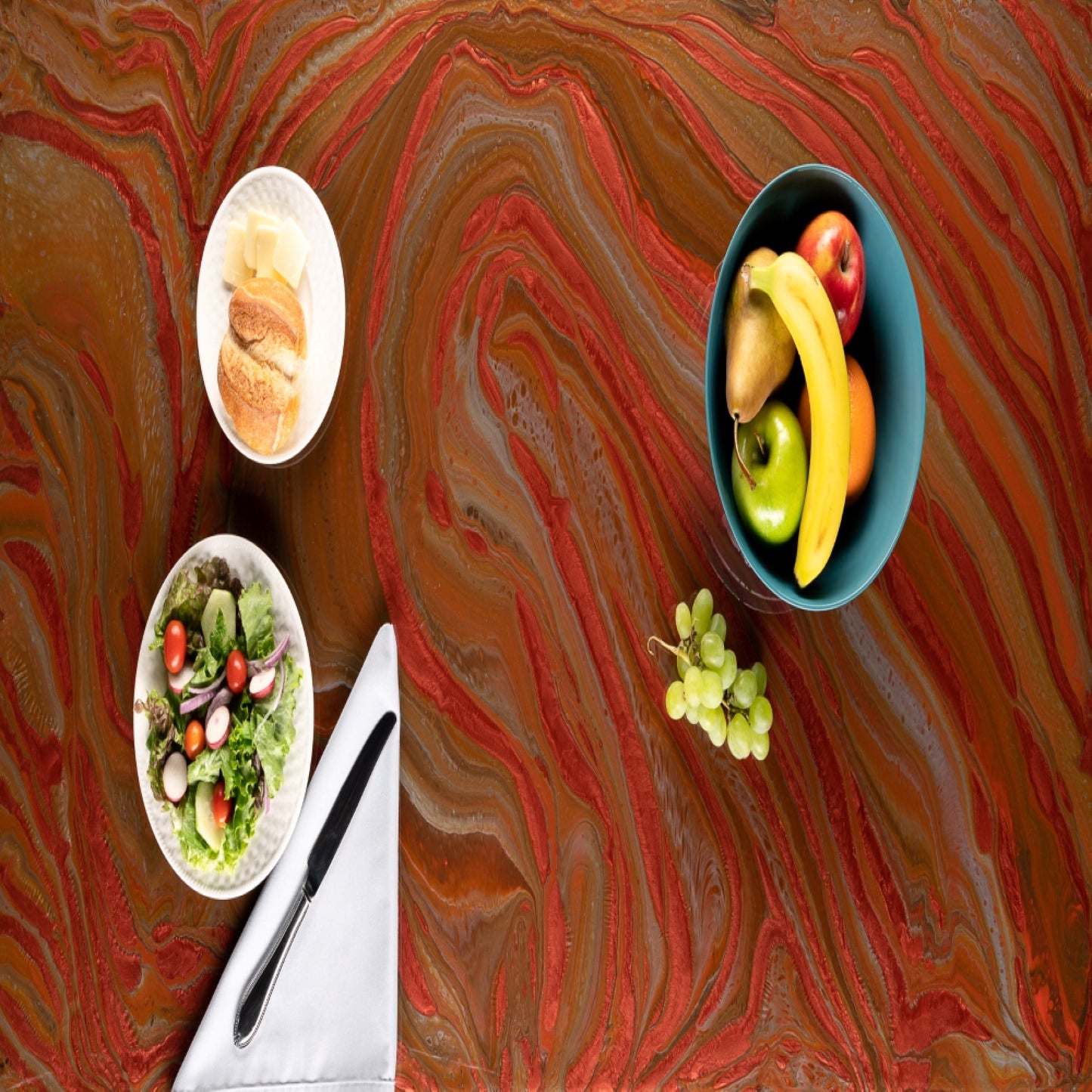 Natural Flow, Realistic Beauty: REVELATION-VP Fusion Surface Countertop