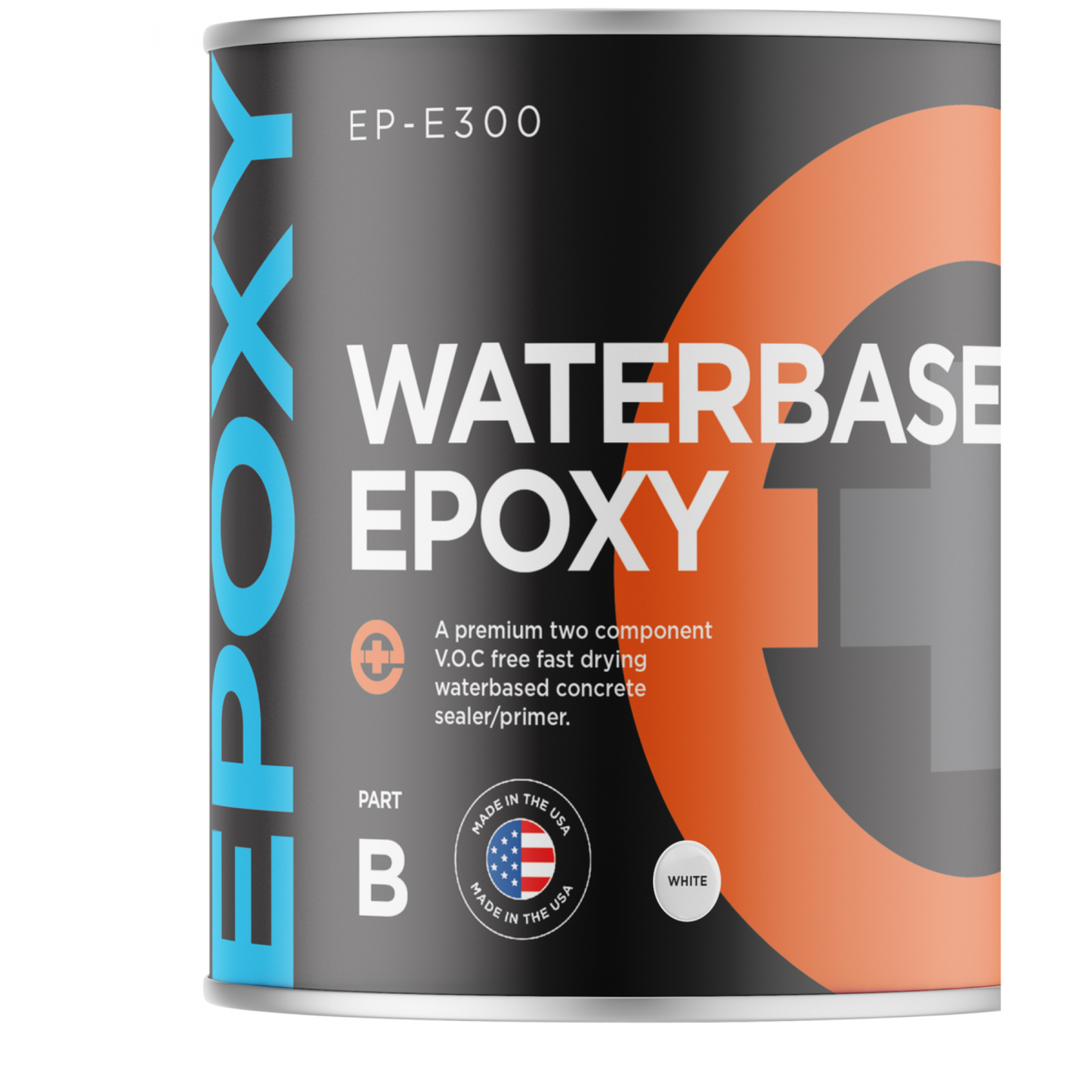 Amplify Your Space: 5 Gal Kit of White Water-Based Epoxy - Coverage: 1600-2000sf