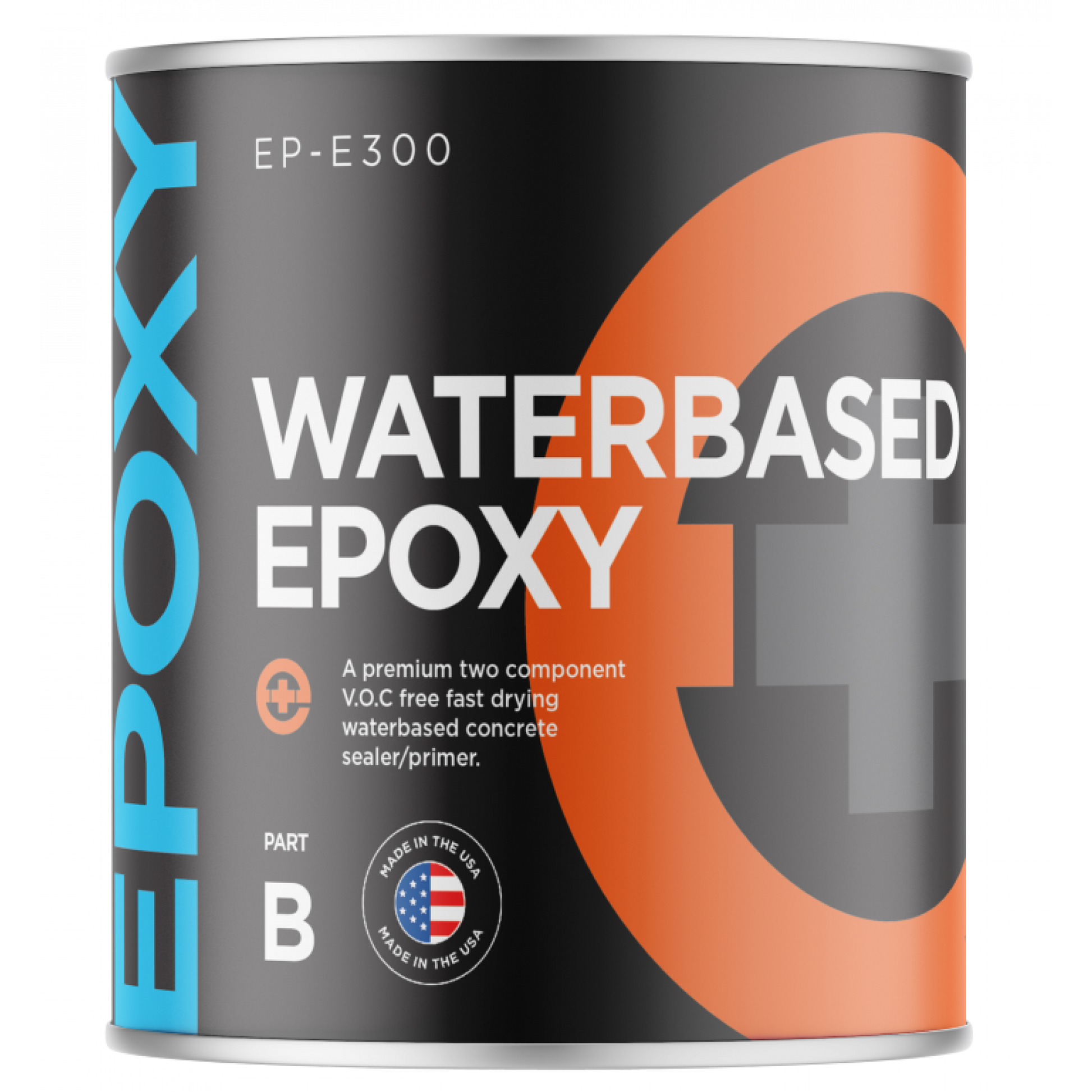 8001-05 Clear Water Borne Epoxy Concrete Sealer Primer 5 gal