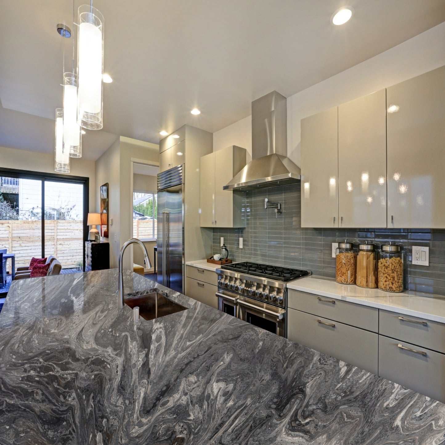 Experience Fusion: SILVER WAVE - Not Just a Countertop, But a Work of Art