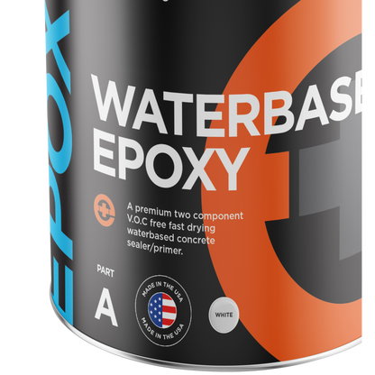 Transform Spaces with Ease: 1.25 Gal White Water-Based Epoxy - Covers 400-500sf