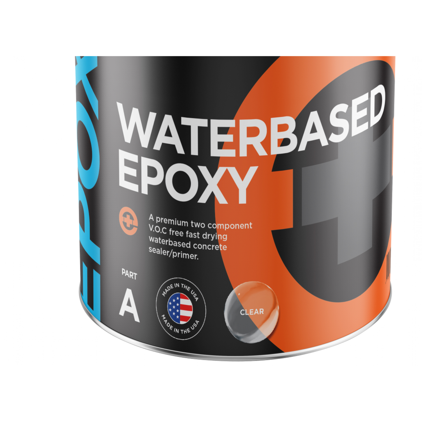Compact Power: 1.25-Gallon Kit for Clear Water-Based Epoxy Excellence"
