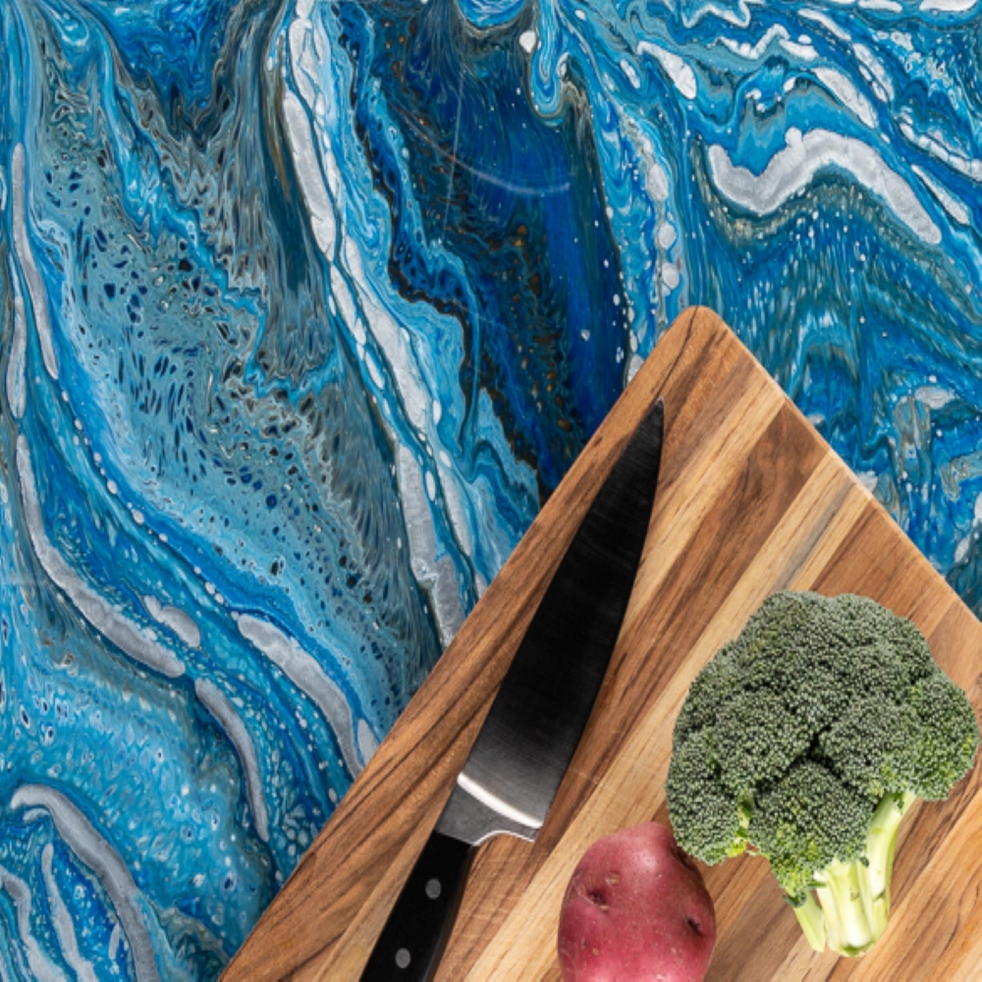 Authentic Coastal Beauty: SANTA MONICA-VP Resin Countertop System