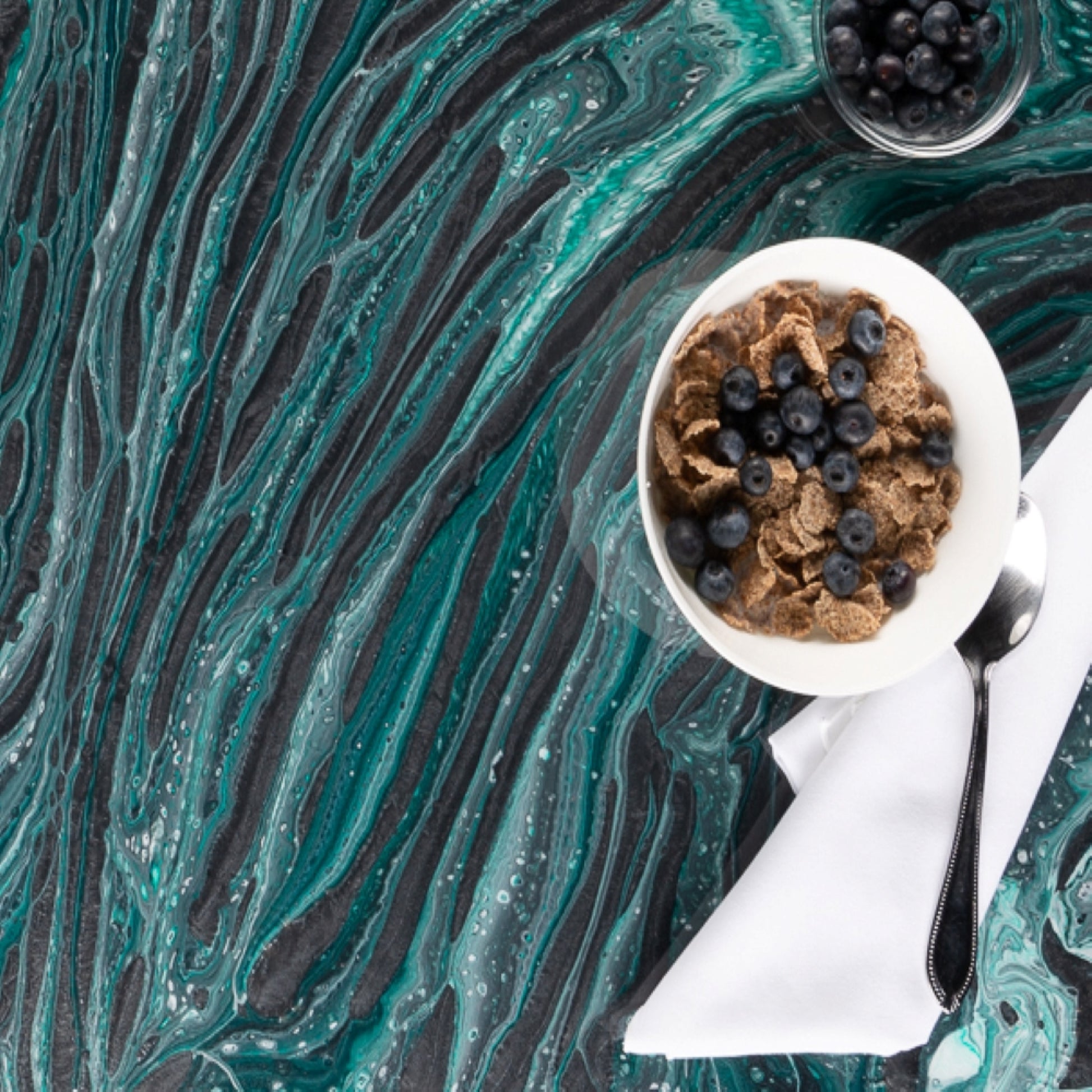 Titanium Metallic Brilliance: OREGON Fusion Countertop Resurfacing