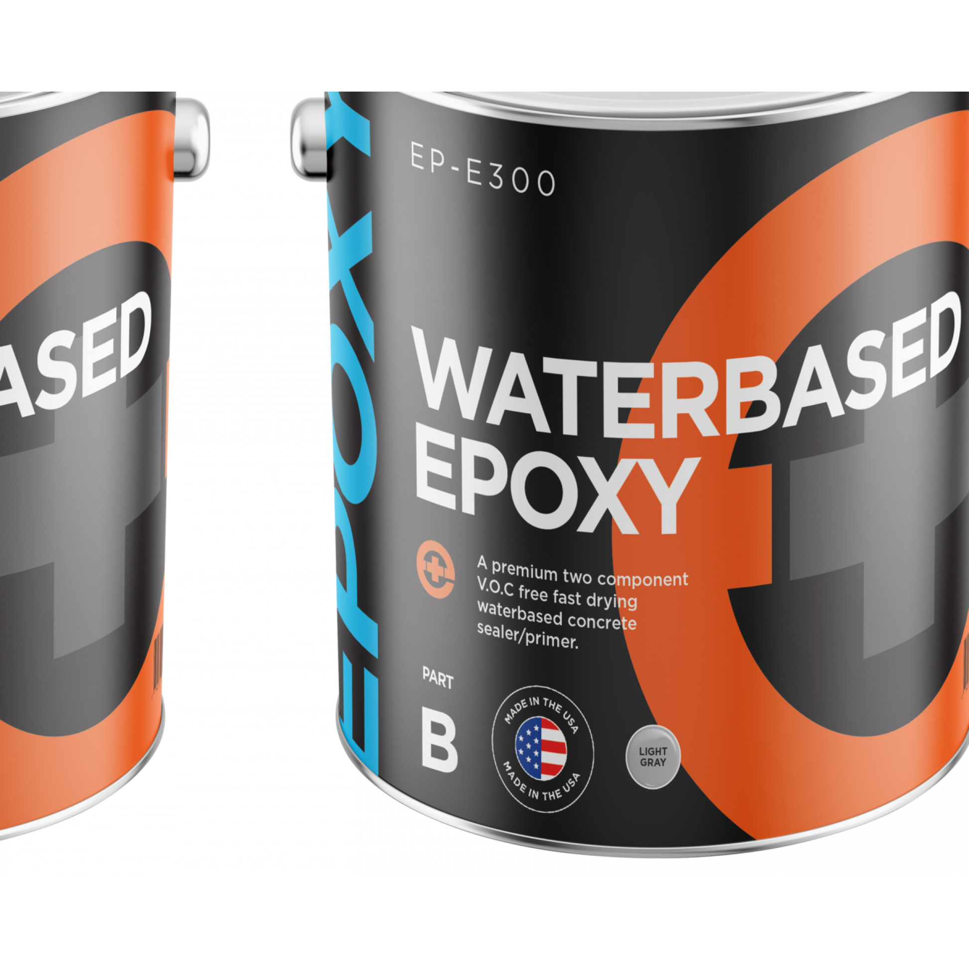 Versatile Epoxy Solution: Light Grey epoxy brings timeless appeal to surfaces