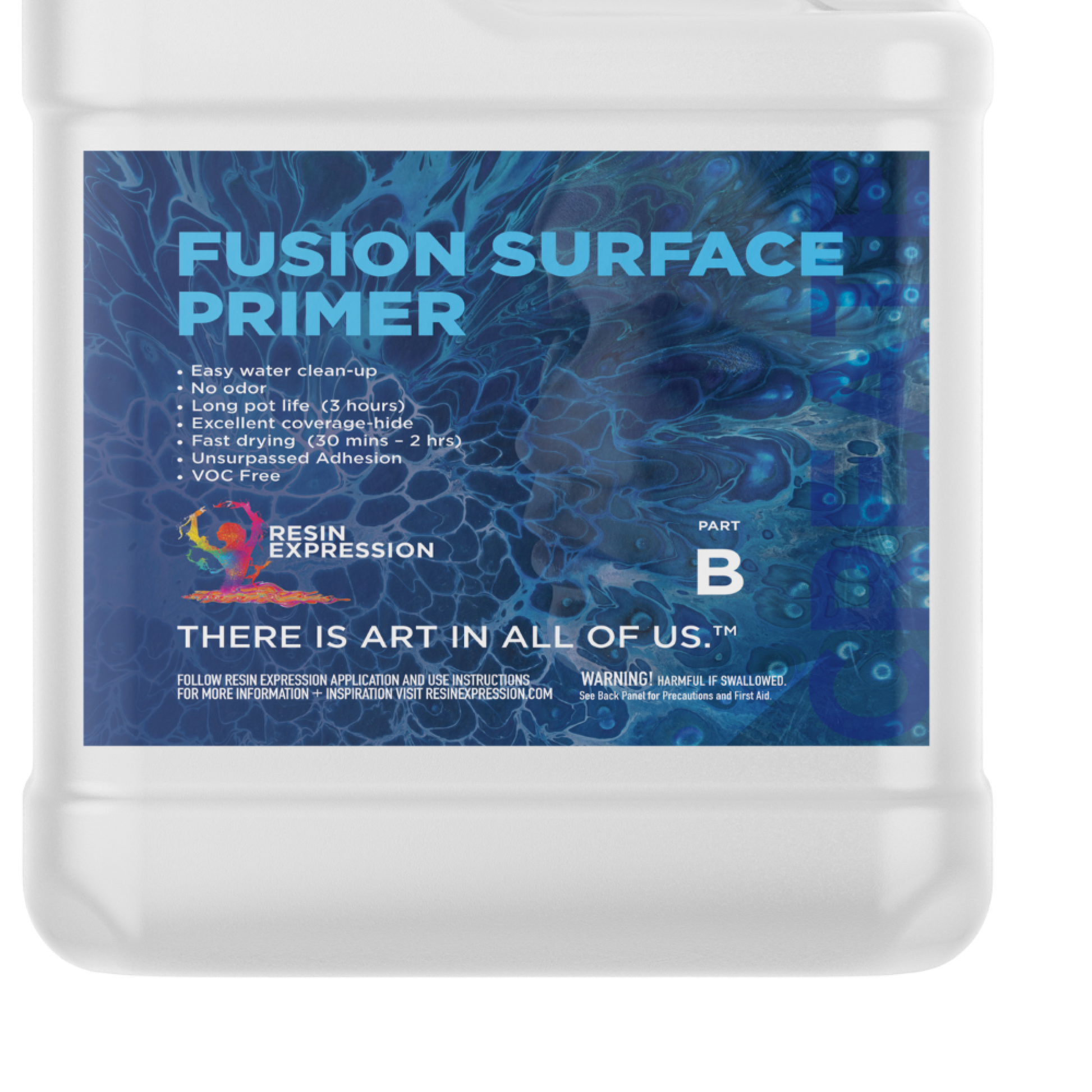 Base Perfection: Fusion Primer ensuring coverage up to 50 sq. ft.