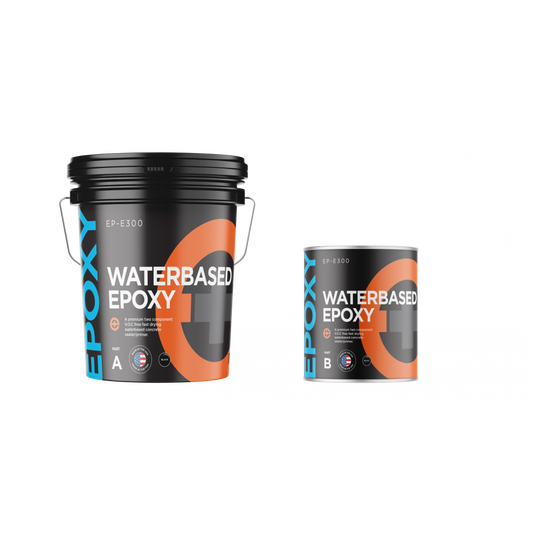 BLACK WATER-BASED EPOXY - 5-Gallon Kit for Large Surface Transformations