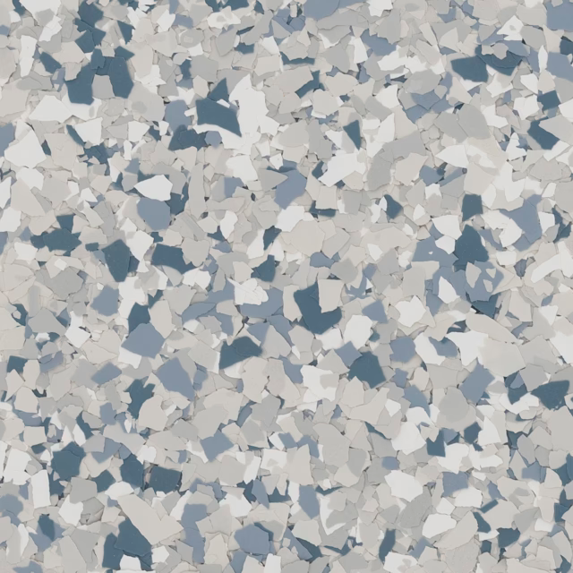 TIDAL WAVE BLEND FLAKE FLOOR SYSTEM (COVERAGE: 400SF/KIT)