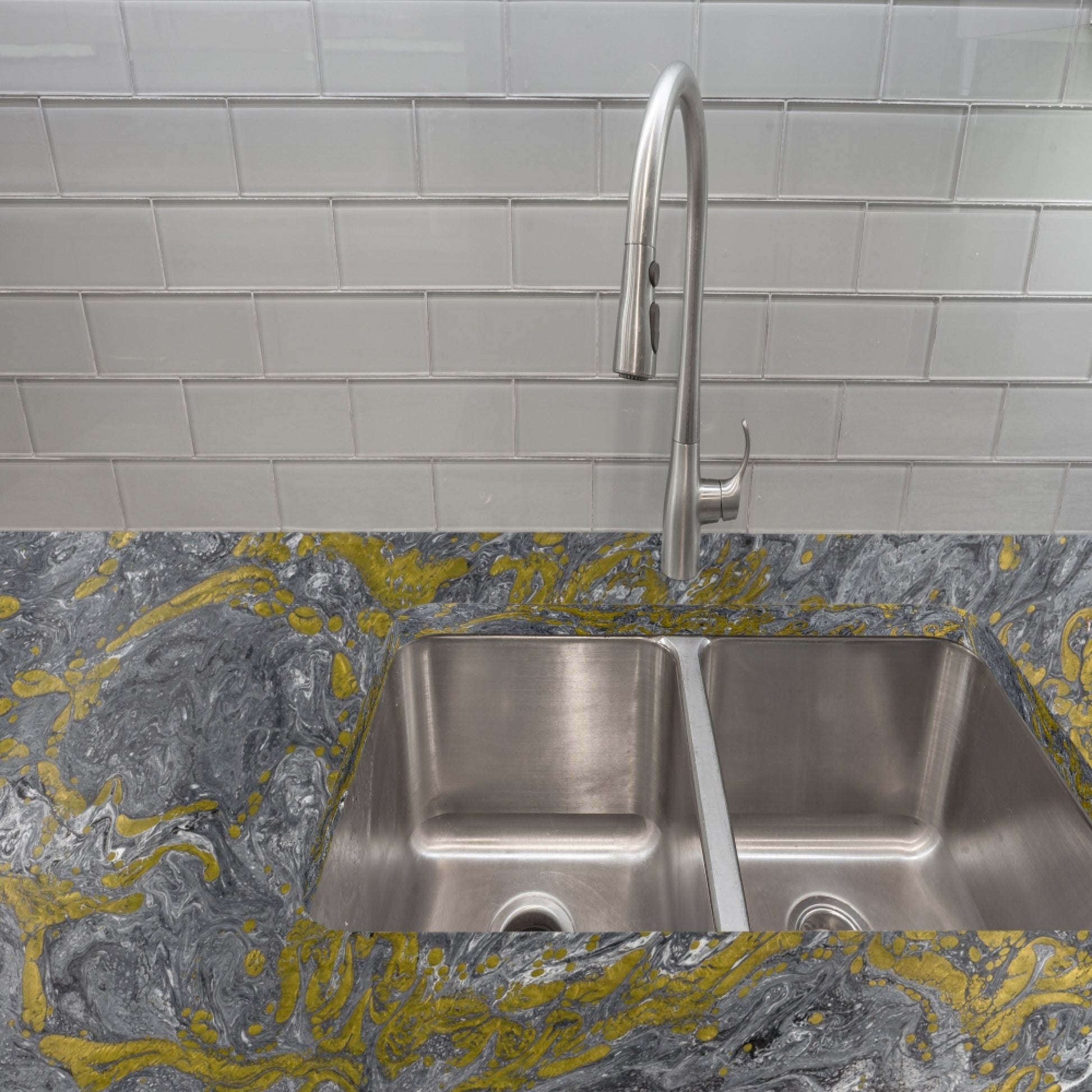 Sensory Captivation: Epoxy Plus Olive Yellow Resurfacing