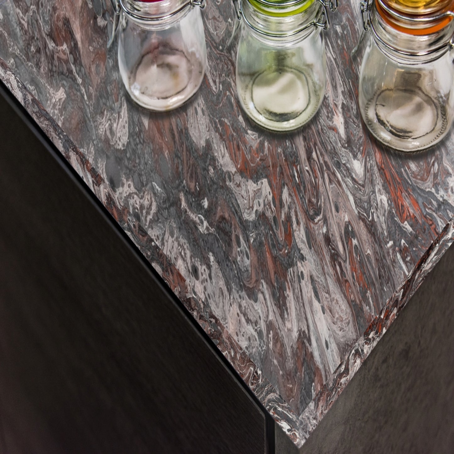Unique Design: Create your own style with Hendry resin for countertops