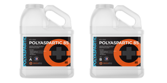 POLYASPARTIC GLOSS 85- 3 Gal Kit (COVERAGE: 600- 1200SF/KIT)