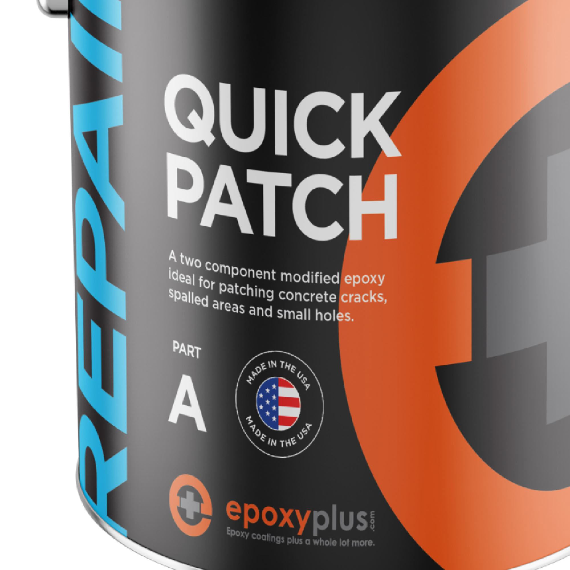 Quick Patch Grey 1 Gal Kit | Concrete Repair Epoxy Kit