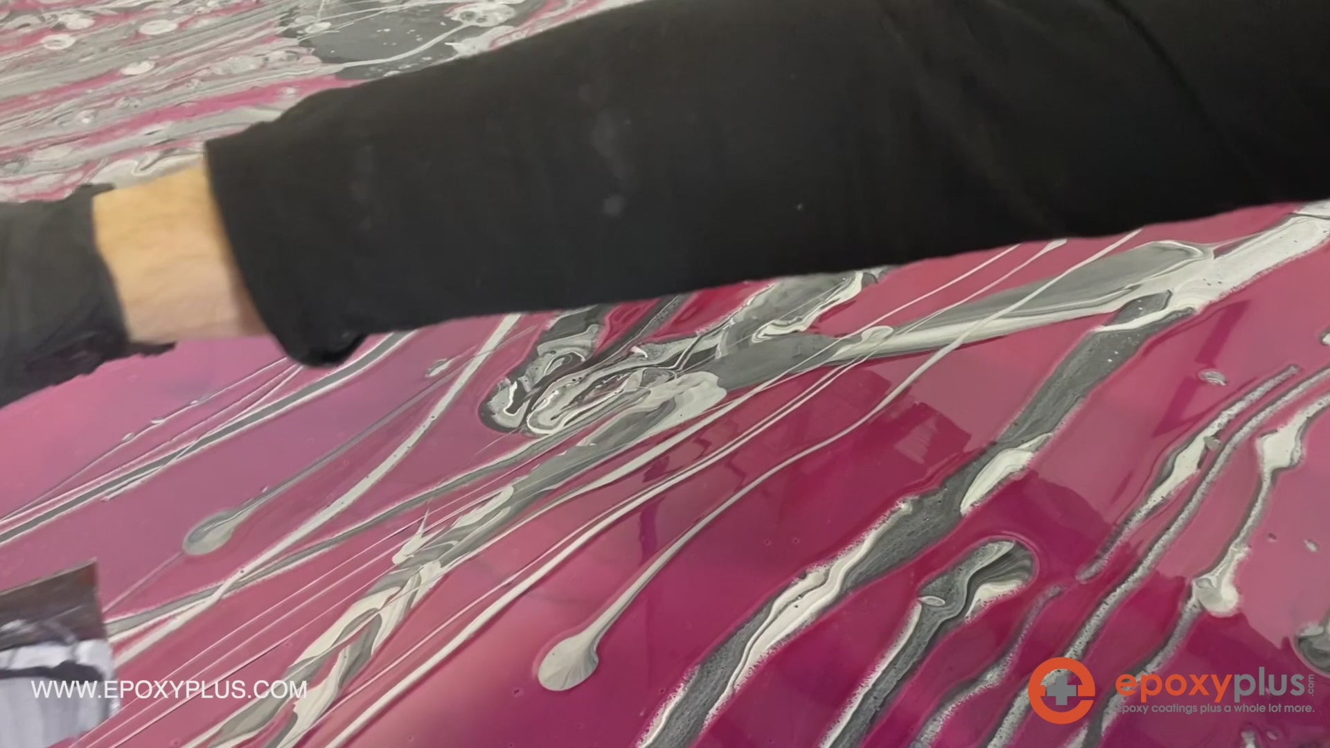 Vibrant Fusion - BUBBLEGUM ALLOY Epoxy Kit Creates Stunning and Unique Countertops