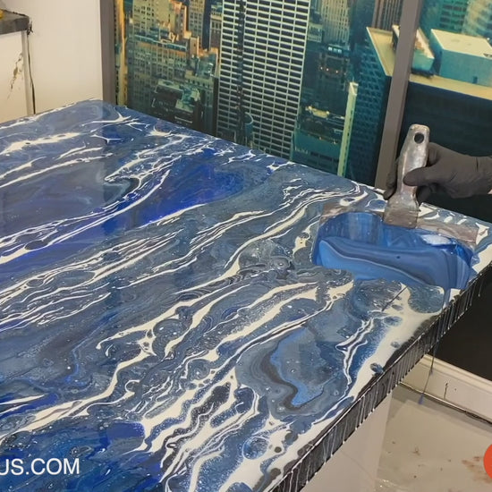 Revitalize Your Kitchen with BLUE MOUNTAIN Epoxy - Effortless DIY Countertop Upgrade