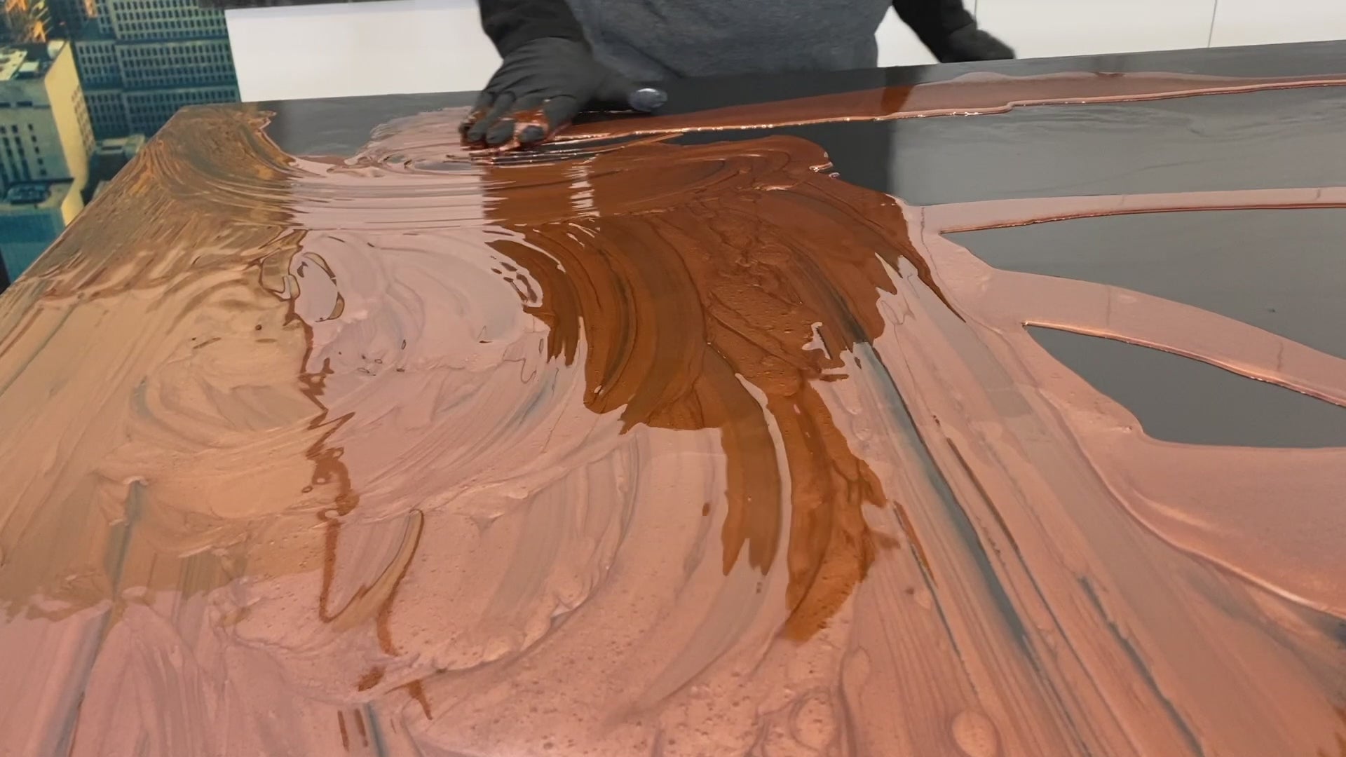 Renew Your Countertops with CINNAMON ALLOY Epoxy Resurfacing