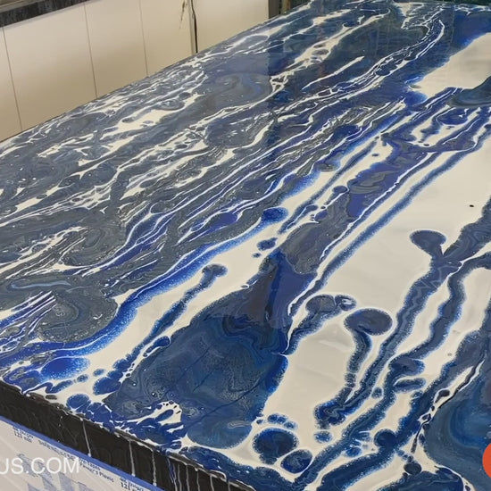 Create Your Masterpiece with BLUE MOUNTAIN - Easy Mix, Pour, and Finish Resin Kit