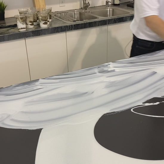 Accent Any Kitchen - Beige, White, and Brown Tones in CAPPUCCINO Epoxy Kit