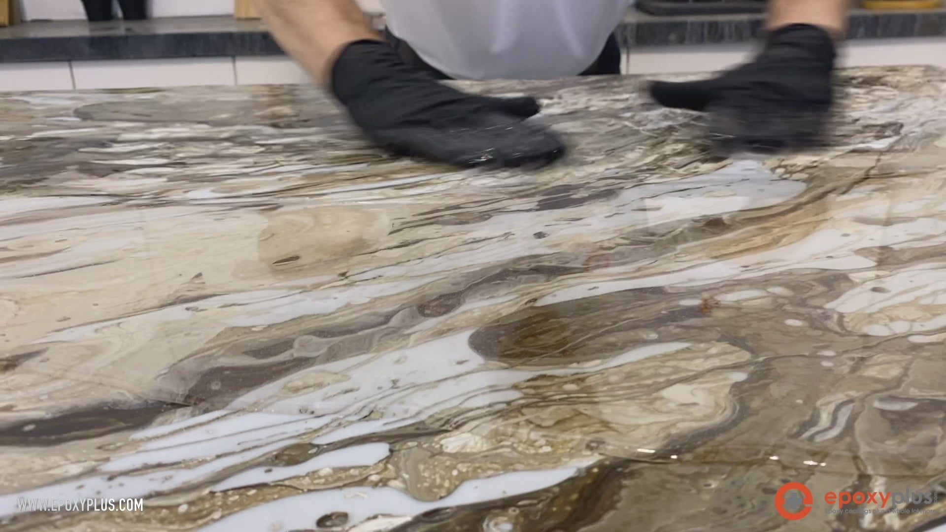 Resin Epoxy Surfaces - CAPPUCCINO Fusion Surface Kit by Epoxy Plus