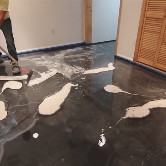 Elevate Your Space with Designer Metallic Epoxy System