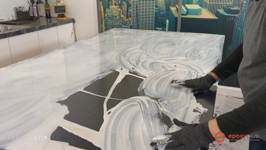 Maui Metallic Epoxy Resin Surface Inspired by Nature – Epoxy Plus LLC