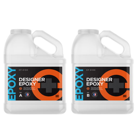 Designer Epoxy: 96oz Kit for Metallic Epoxy System Brilliance